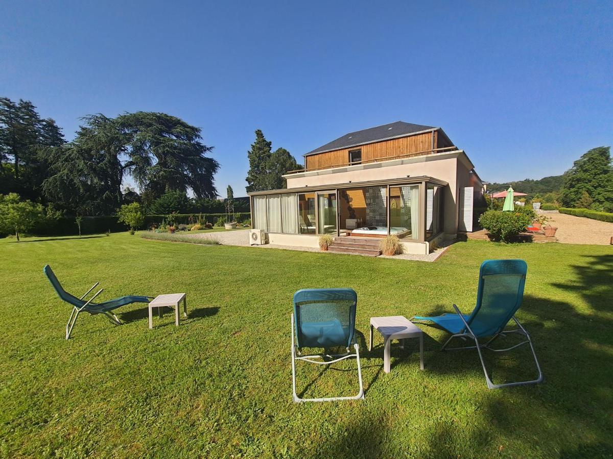 Les Mazeraies Maison D'Hotes Avec Spa Savonnieres Bagian luar foto